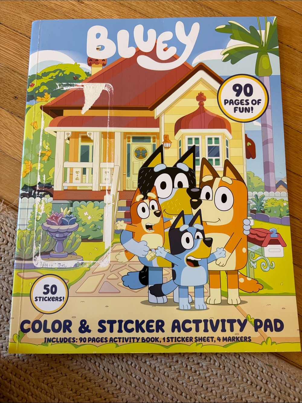 Bluey Color & Sticker Activity Pad